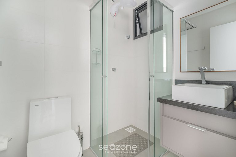 Apto vista mar cond. c/ piscina 280m praia MHF1303