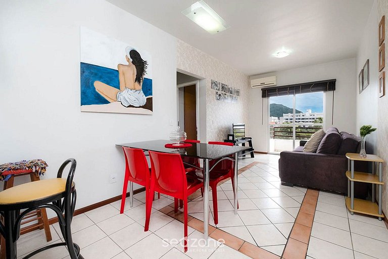 Belo apto a 8 min da Praia dos Ingleses CNU202