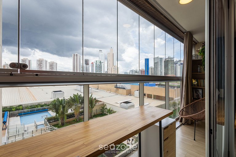 Estudio Cómodo con Piscina Climatizada DPA210