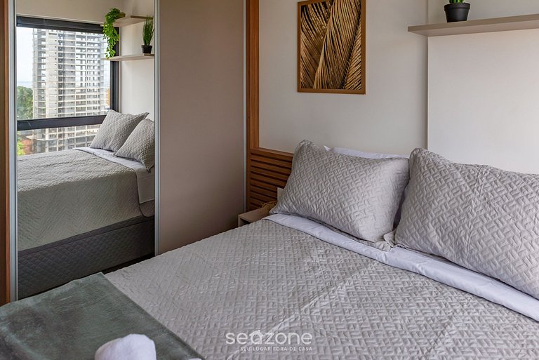 Ap c/ piscina a 350 m de la Playa de Barra BLB1502