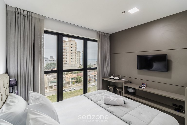 Estúdio Moderno Vista Mar em Itapema MHFB0504