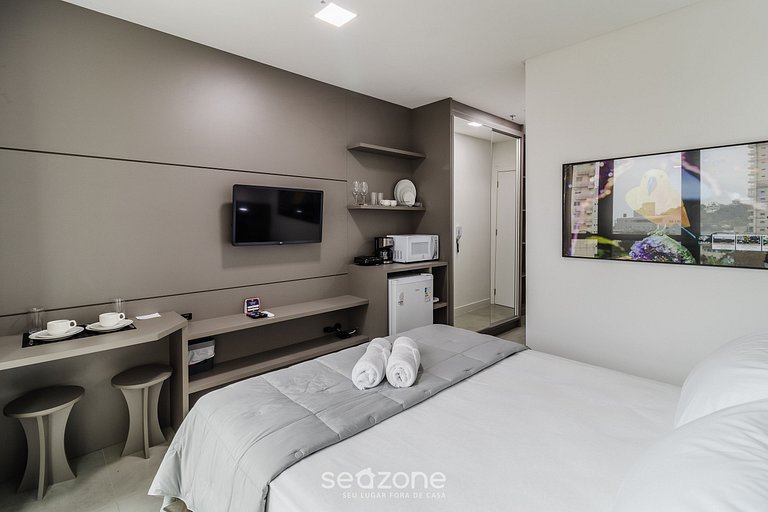 Estúdio Moderno Vista Mar em Itapema MHFB0504