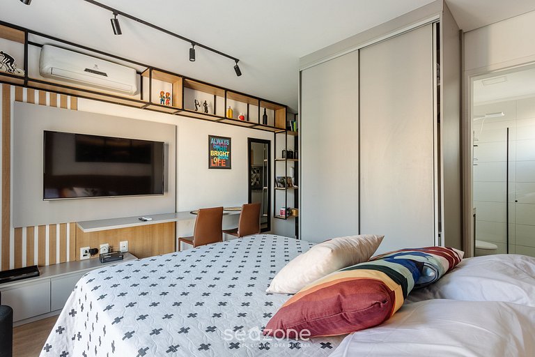 Estúdio c/ piscina em Bela vista SP - BVA0601