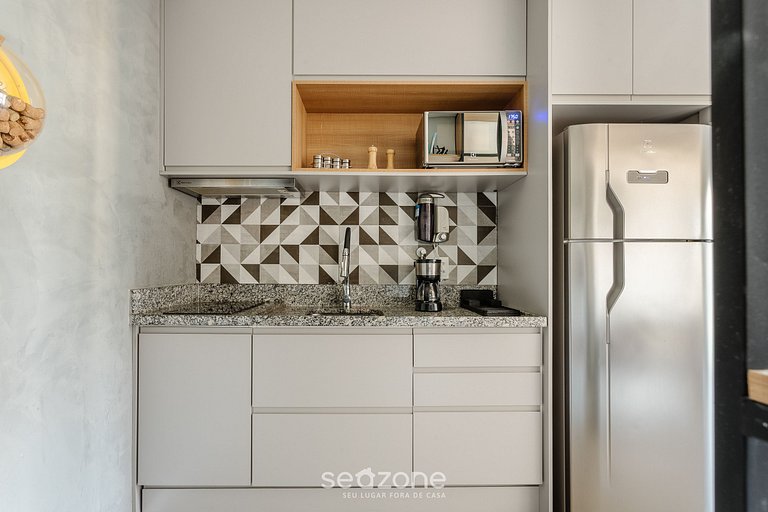 Estúdio c/ piscina em Bela vista SP - BVA0601