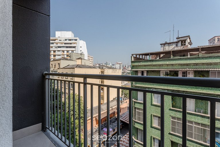 Estúdio c/ piscina em Bela vista SP - BVA0601