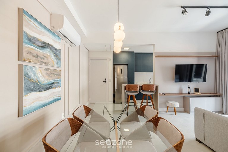 Apto com piscina no Centro de Floripa LGD0201