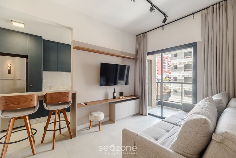 Apto com piscina no Centro de Floripa LGD0201