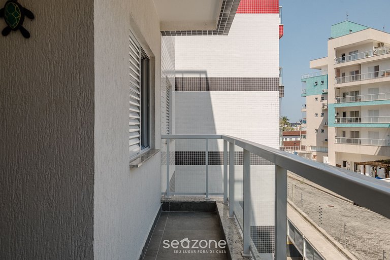 Acogedor apto a 550 m de Praia Grande IRE021