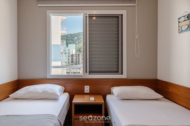 Acogedor apto a 550 m de Praia Grande IRE021