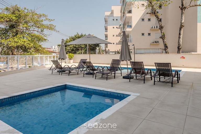 Acogedor apto a 550 m de Praia Grande IRE021