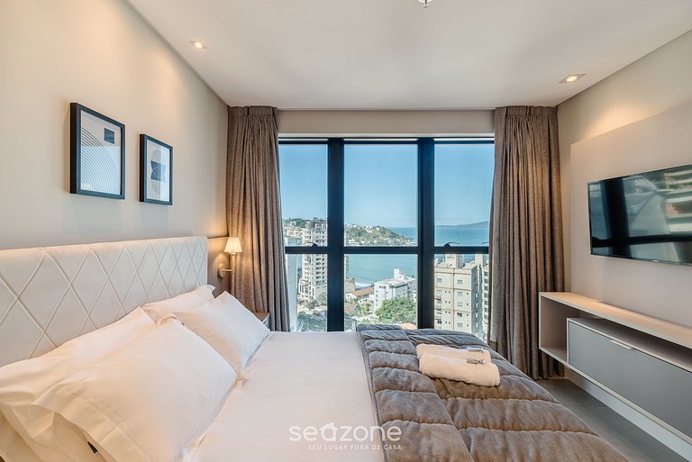 Apto vista mar cond. c/ piscina 280m Praia MHF1604