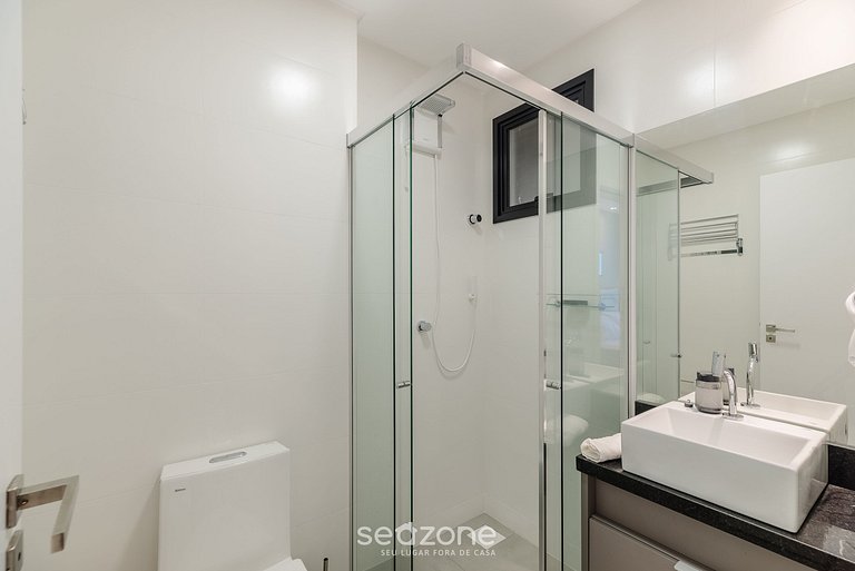 Apto vista mar cond. c/ piscina 280m Praia MHF1604