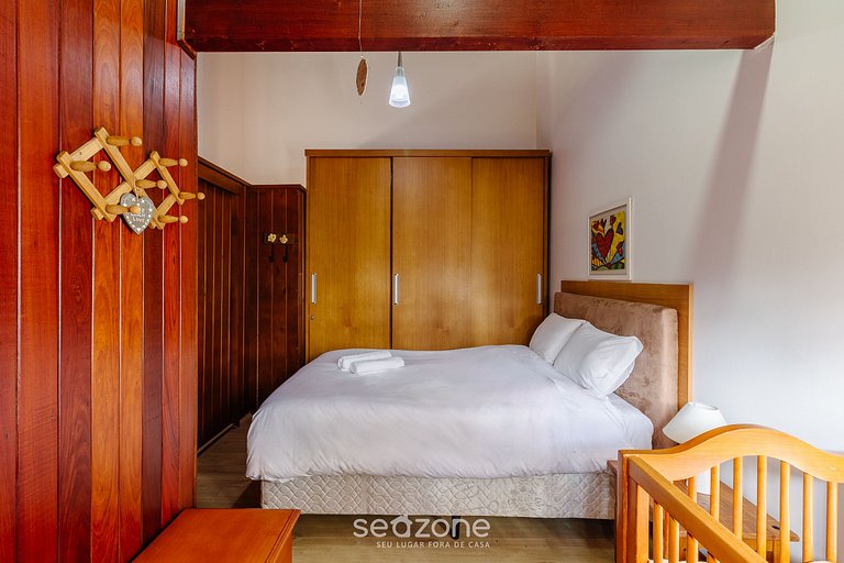 Apto dúplex c/ suite y chimenea en Gramado RLN204