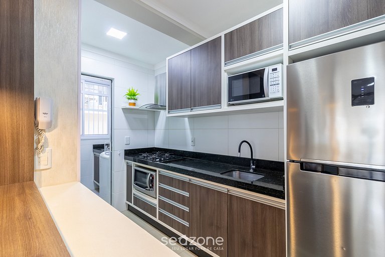 Apto Vista Mar c/ churrasq em Bombinhas ARN0104