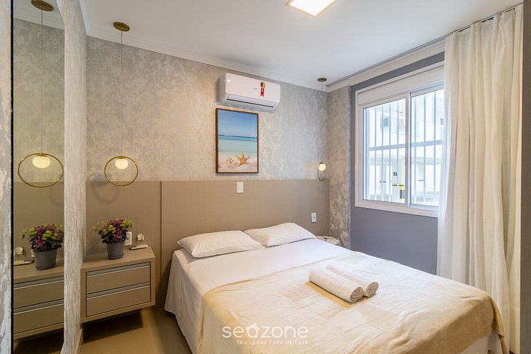 Apto Vista Mar c/ churrasq em Bombinhas ARN0104