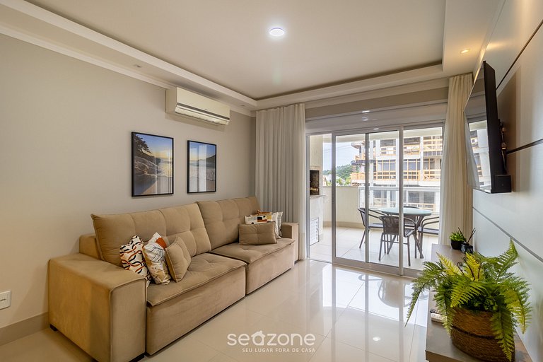 Apto Vista Mar c/ churrasq em Bombinhas ARN0104