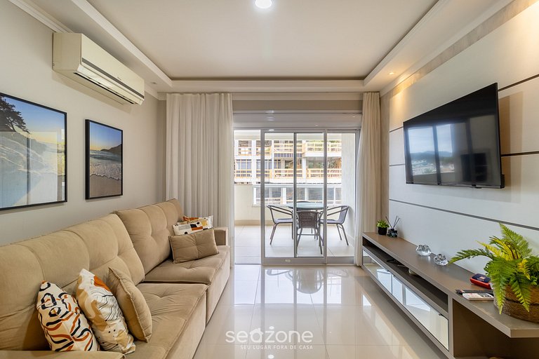 Apto Vista Mar c/ churrasq em Bombinhas ARN0104