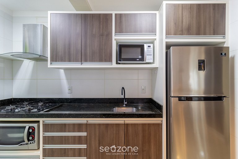 Apto Vista Mar c/ churrasq em Bombinhas ARN0104