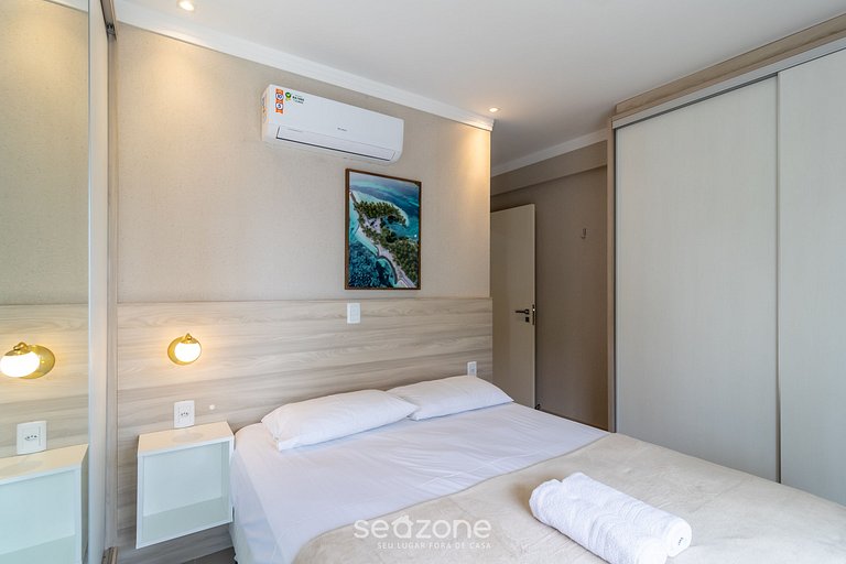 Apto Vista Mar c/ churrasq em Bombinhas ARN0104