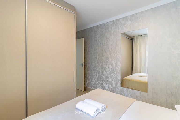 Depto vista mar c/ parrilla Bombinhas ARN0104