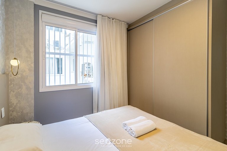 Apto Vista Mar c/ churrasq em Bombinhas ARN0104