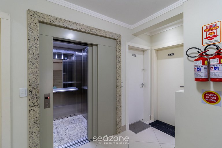 Apto Vista Mar c/ churrasq em Bombinhas ARN0104