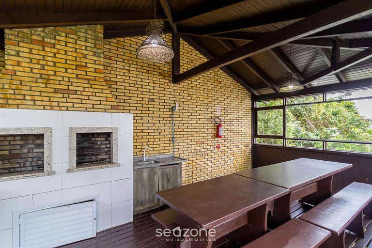 Apto Vista Mar c/ churrasq em Bombinhas ARN0104