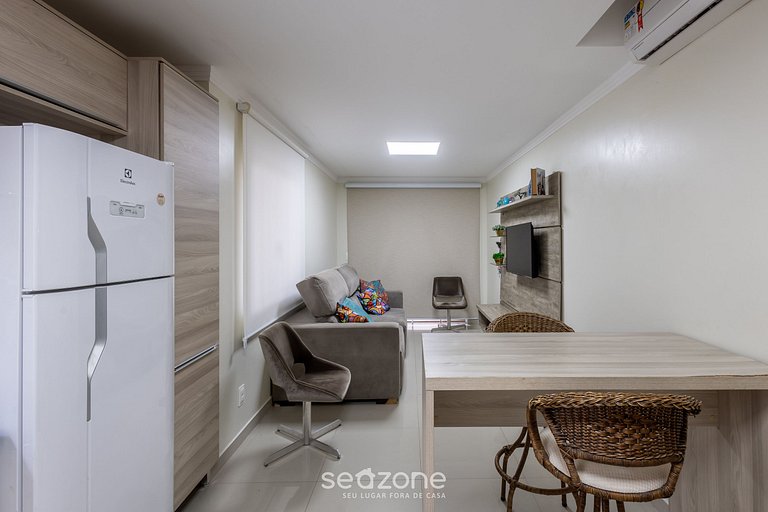 Apto 3Q c/ Churrasq. a 290m da Praia PIC0125