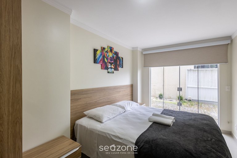 Apto 3Q c/ Churrasq. a 290m da Praia PIC0125