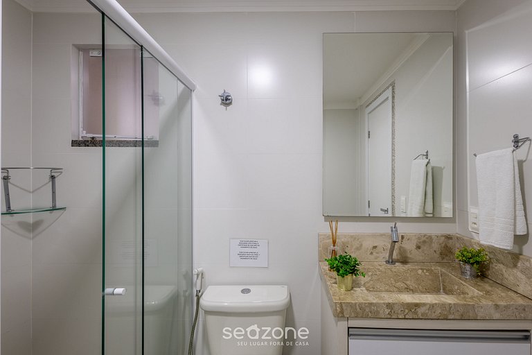 Apto 3Q c/ Churrasq. a 290m da Praia PIC0125