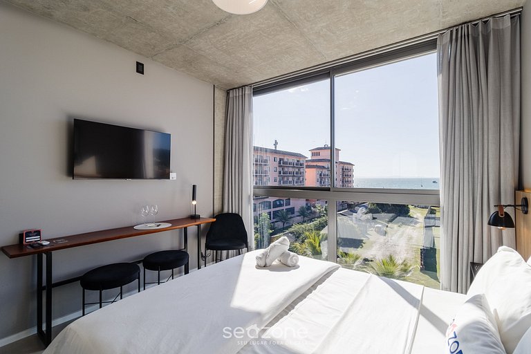 Spot moderno em Jurere c/ vista incrível SPJ0403