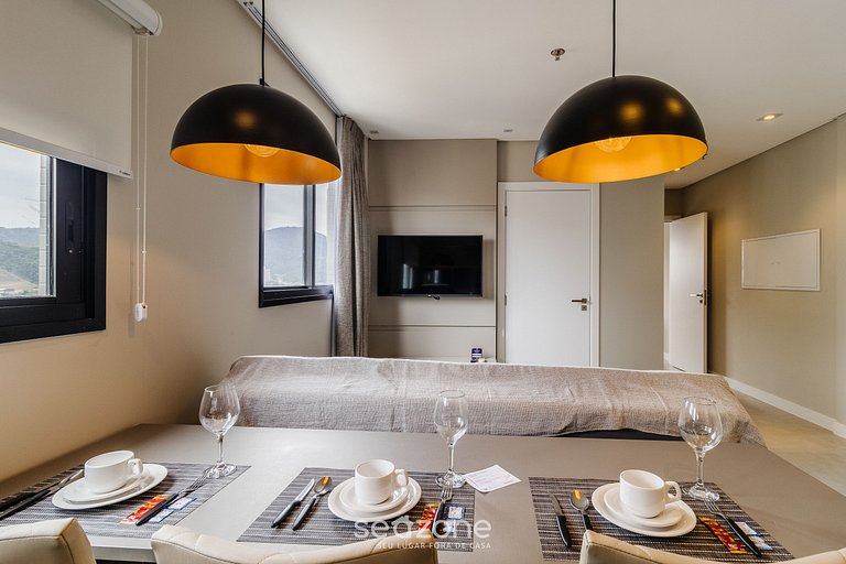 Apto c/ piscina vista mar 280m da Praia MHF0801