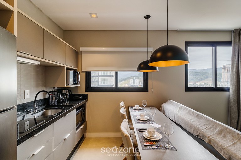 Apto c/ piscina vista mar 280m da Praia MHF0801