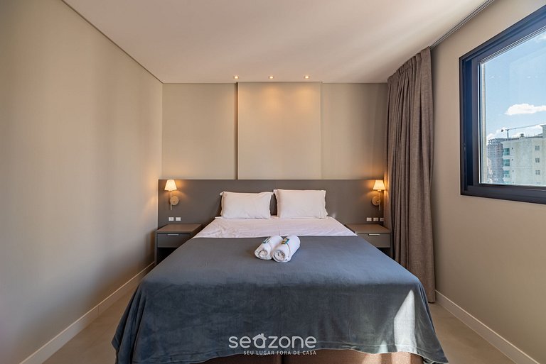 Apto c/ piscina vista mar 280m da Praia MHF0801