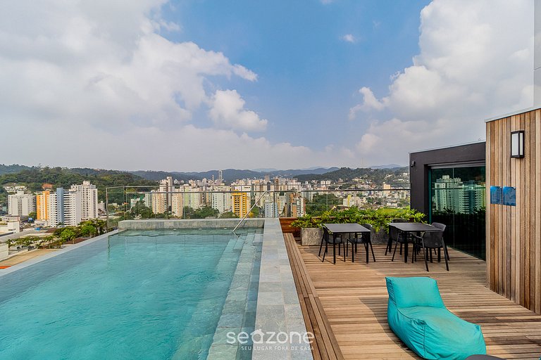 Studio aconchegante em Prédio c/ Piscina RUP1405