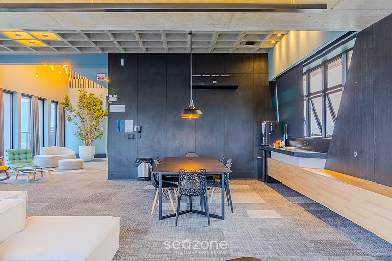 Studio aconchegante em Prédio c/ Piscina RUP1405