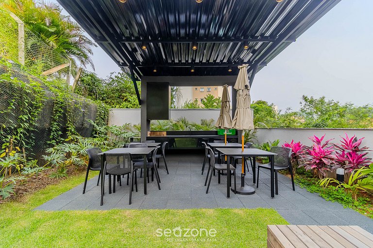 Studio aconchegante em Prédio c/ Piscina RUP1405