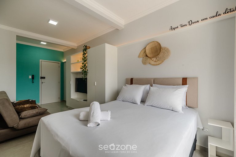 Estúdio c/ churrasq. prox. ao aeroporto - RRC0206