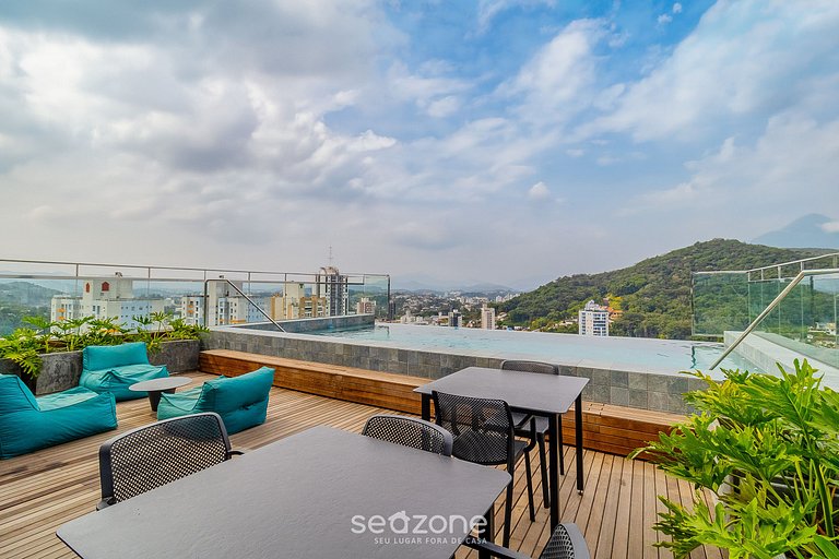 Studio Charmoso com Piscina no Terraço - RUP0101