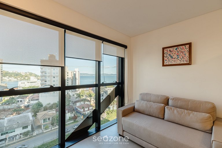 Apto vista mar cond. c/piscina 280m MHF0805