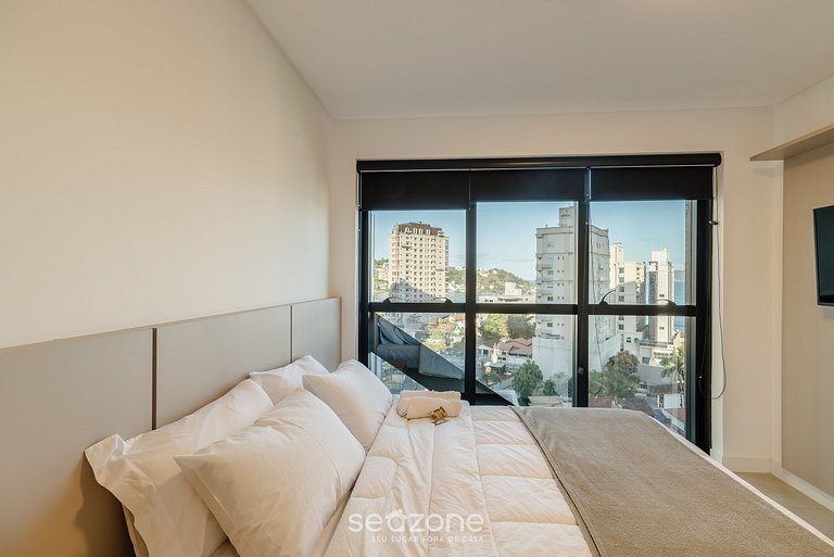 Apto vista mar cond. c/piscina 280m MHF0805