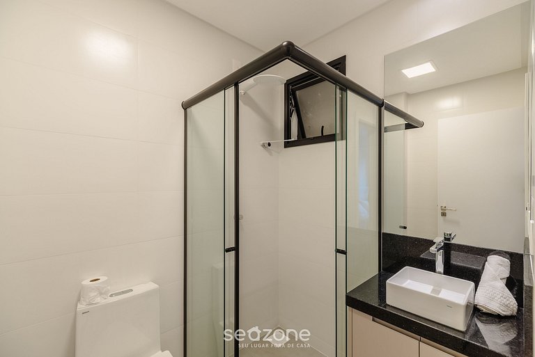 Apto vista mar cond. c/piscina 280m MHF0805