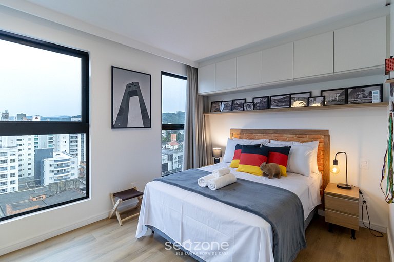 Estudio con piscina y gimnasio en Blumenau RUP0804