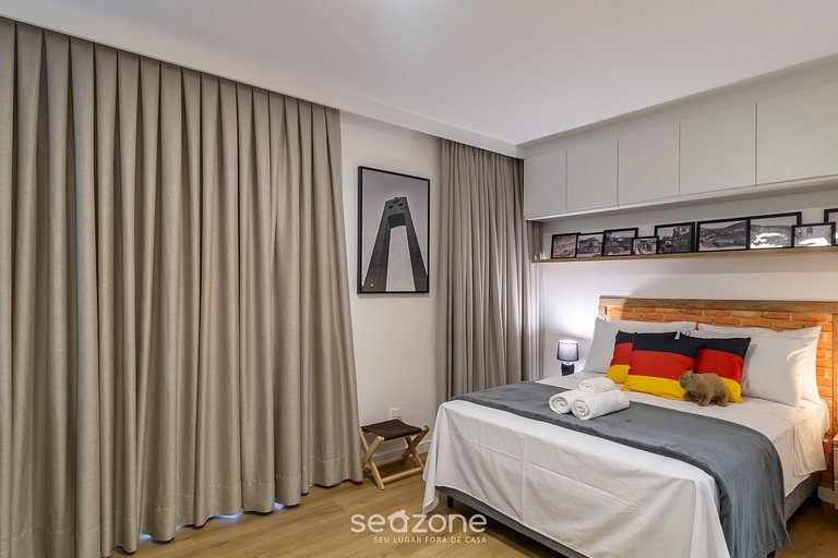 Estudio con piscina y gimnasio en Blumenau RUP0804