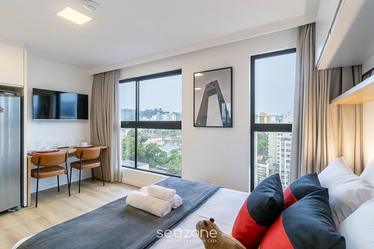 Estudio con piscina y gimnasio en Blumenau RUP0804