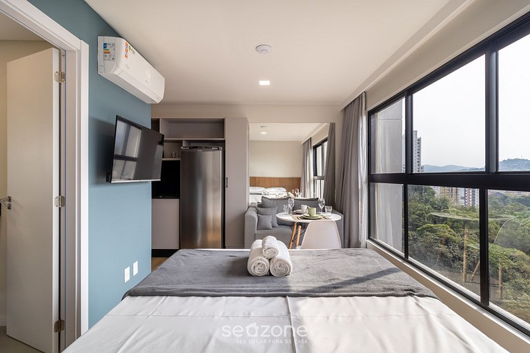 Studio aconchegante em Prédio c/ Piscina RUP1405