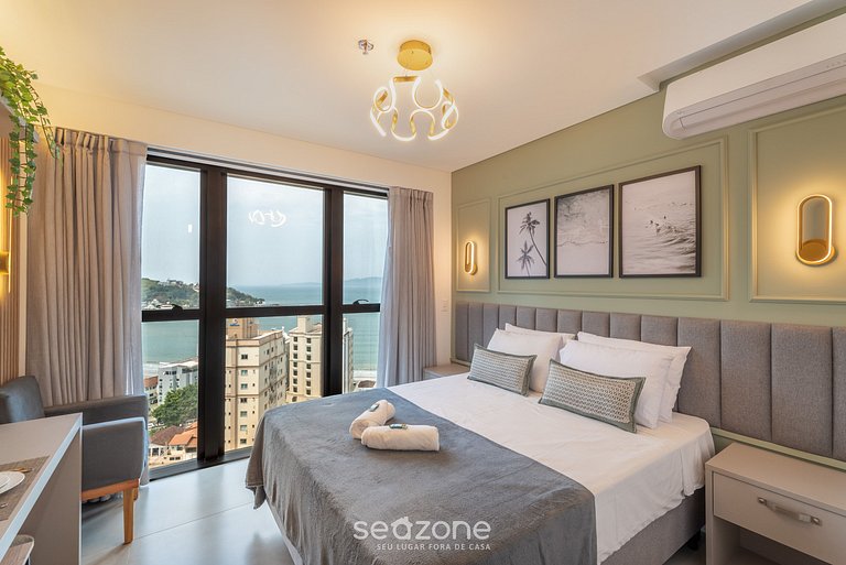 Apto. c/ Balcón, Vista Mar en Condo. MHFA1607