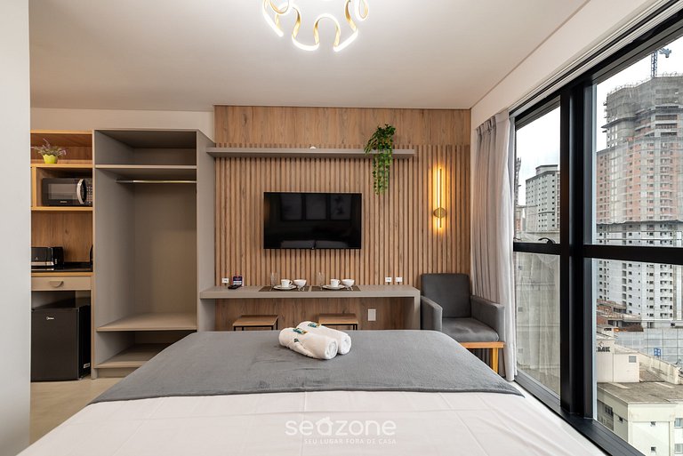 Estudio Moderno c/ Vista al Mar y Piscina MHFA1607