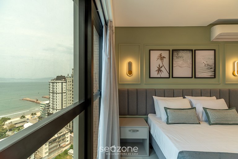 Apto. c/ Balcón, Vista Mar en Condo. MHFA1607