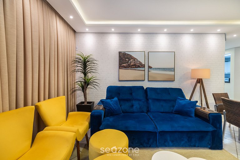 Apto c/Churrasq e acesso a Praia Brava RRA0103